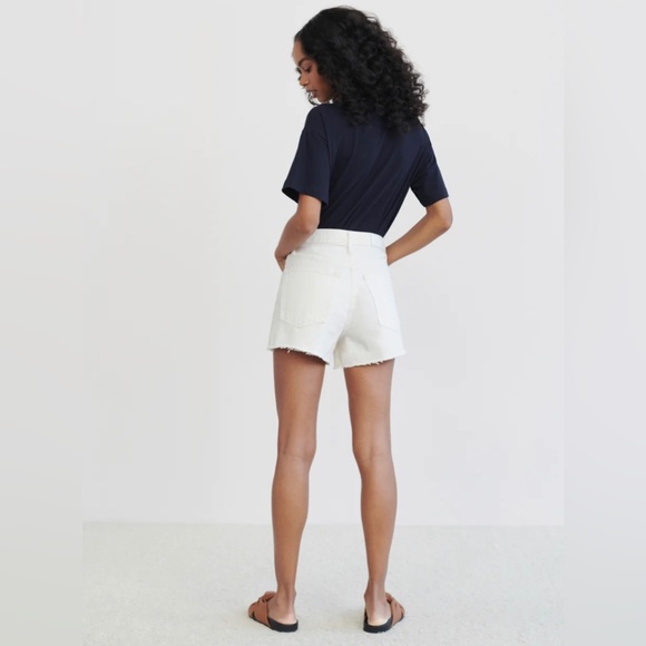 NWT RE/DONE 90s Low Slung Short in Vintage White - Picture 2 of 9